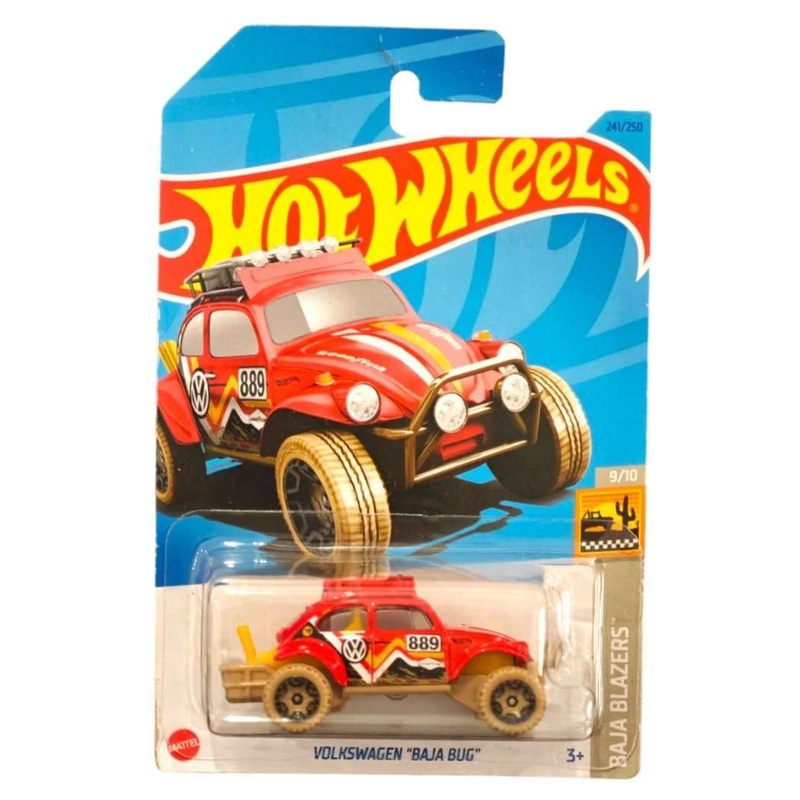 PRE OWNED Hotwheels Volkswagen Bajaj Bug (treasure hunt)
