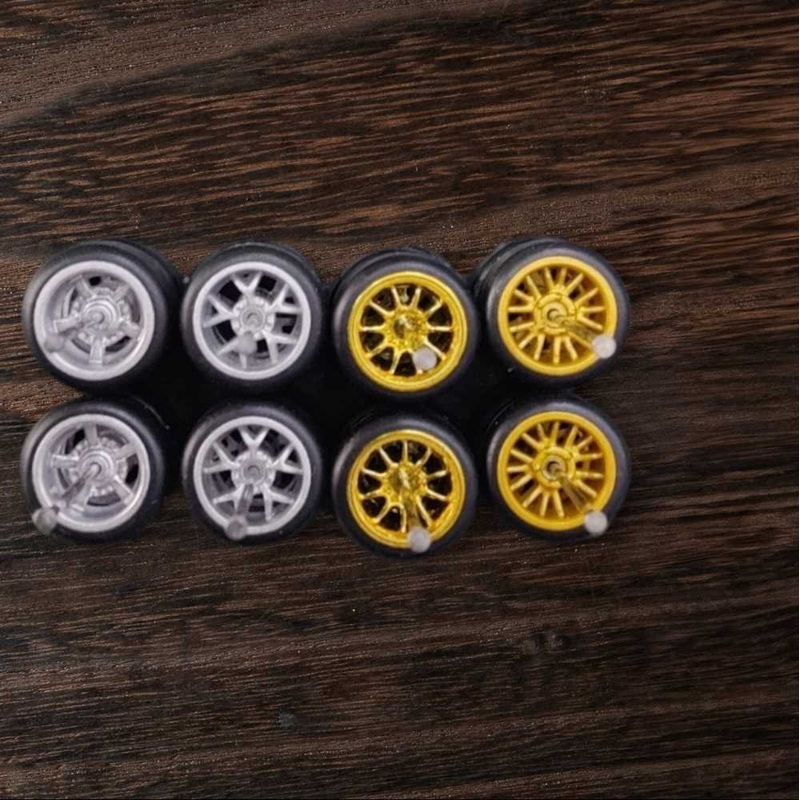 Rubber wheels w-4-1