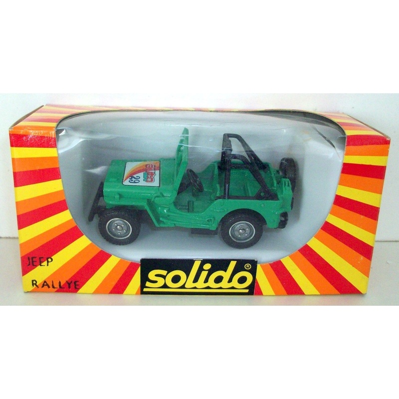 SOLIDO 1/43 - 1331 JEEP RALLYE - GREEN
