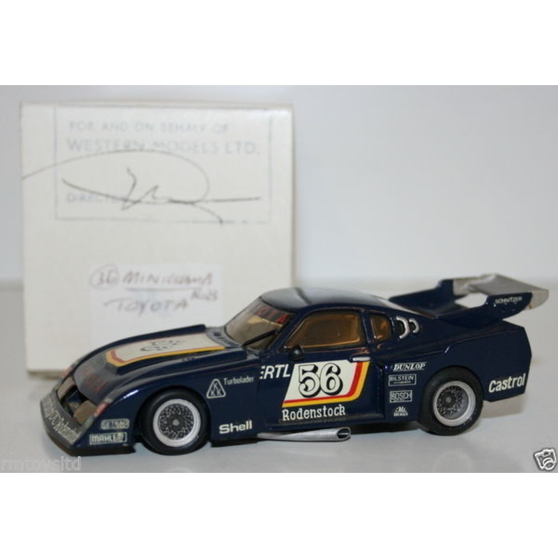 WESTERN MODELS MIKE STEPHENS 1st PROTOTYPE - MINICHAMPS - TOYOTA CELICA LIFTBACK