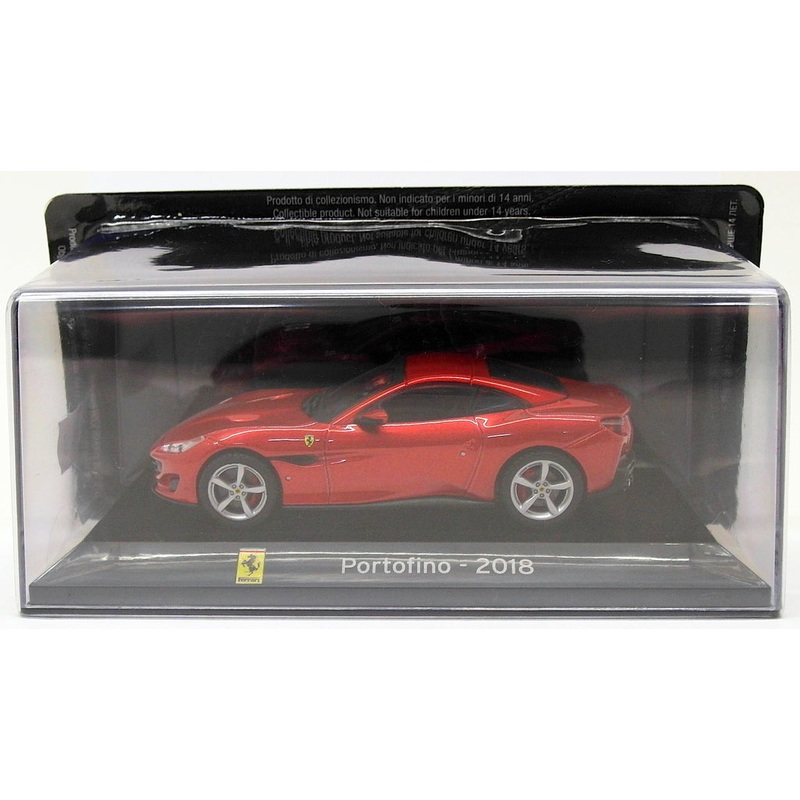 Altaya 1/43 Scale AL12319C - 2018 Ferrari Portofino - Metallic Red