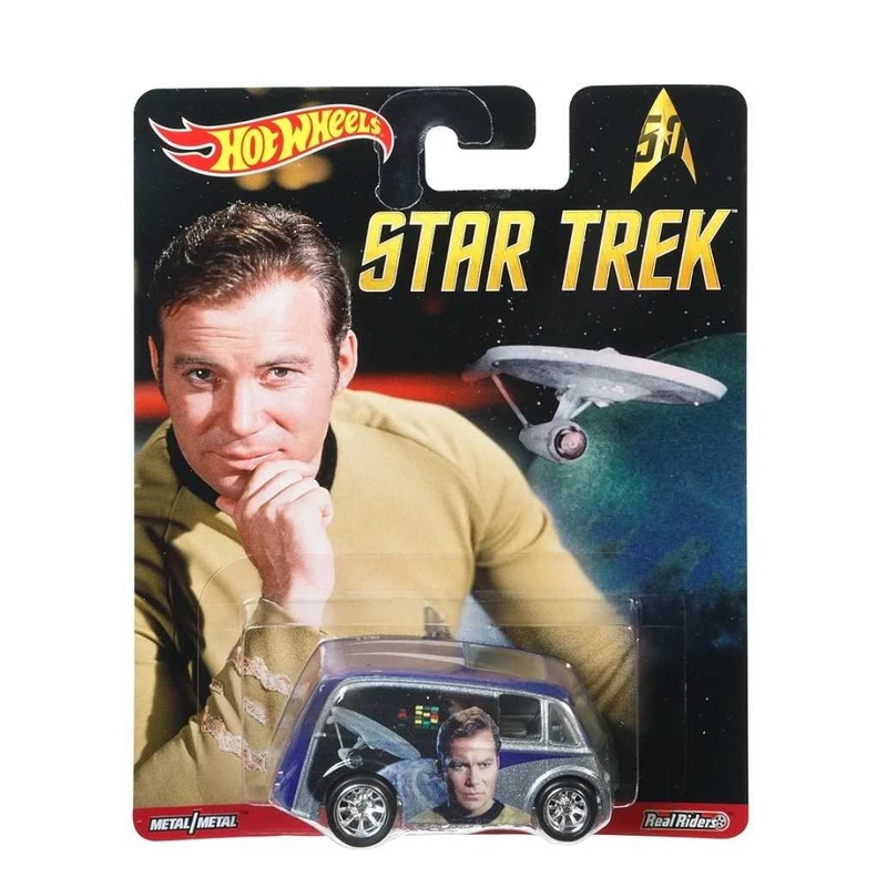 EXCLUSIVE Hotwheels Star Trek Quick D-Livery