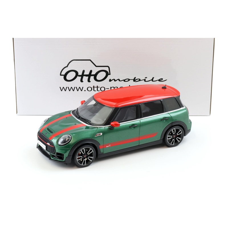 Otto 2021 Mini Cooper Clubman F54 JCW John Cooper Works British Racing Green 1:18