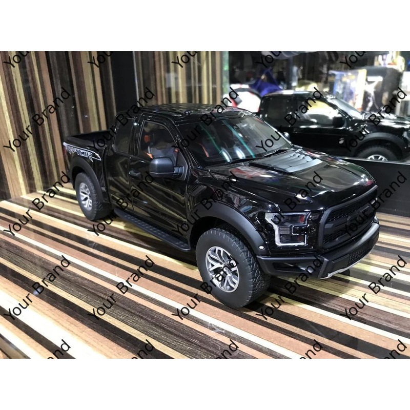 1/18 Diecast Ford Raptor Black GT Spirit Scale Model Car