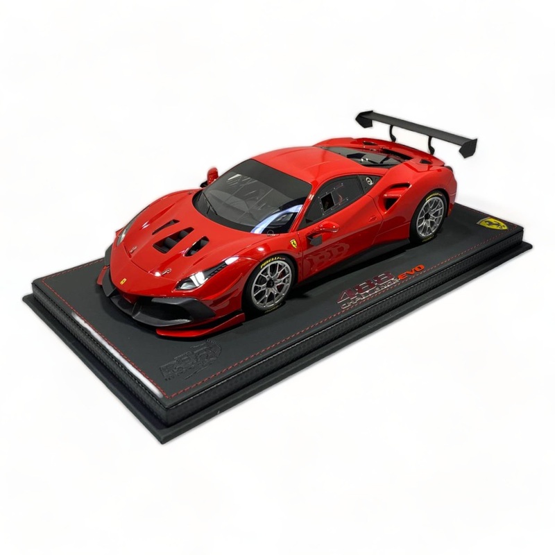 1/18 resin model BBR Ferrari 488 Challenge evo Red