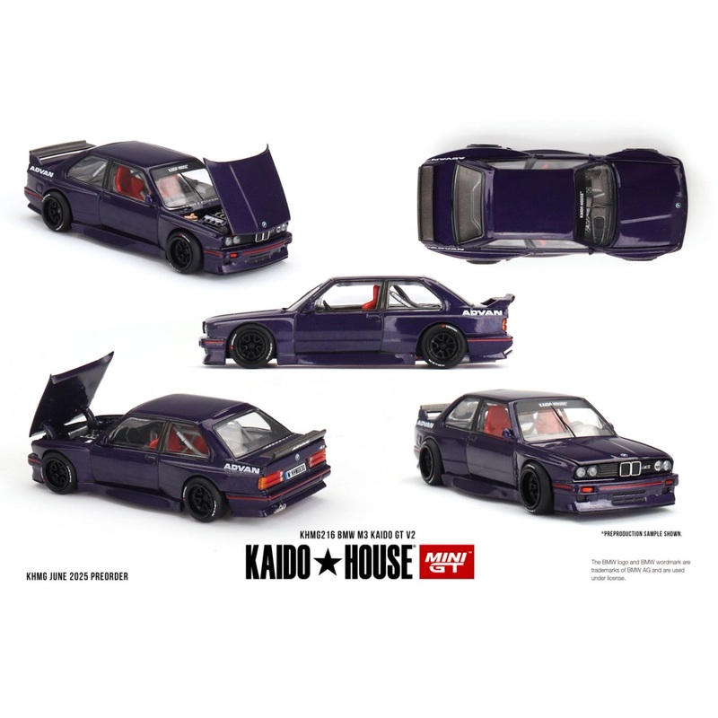 [ETA:  Mar 2026 ] Mini GT x KaidoHouse 1/64 BMW M3  Kaido GT V2