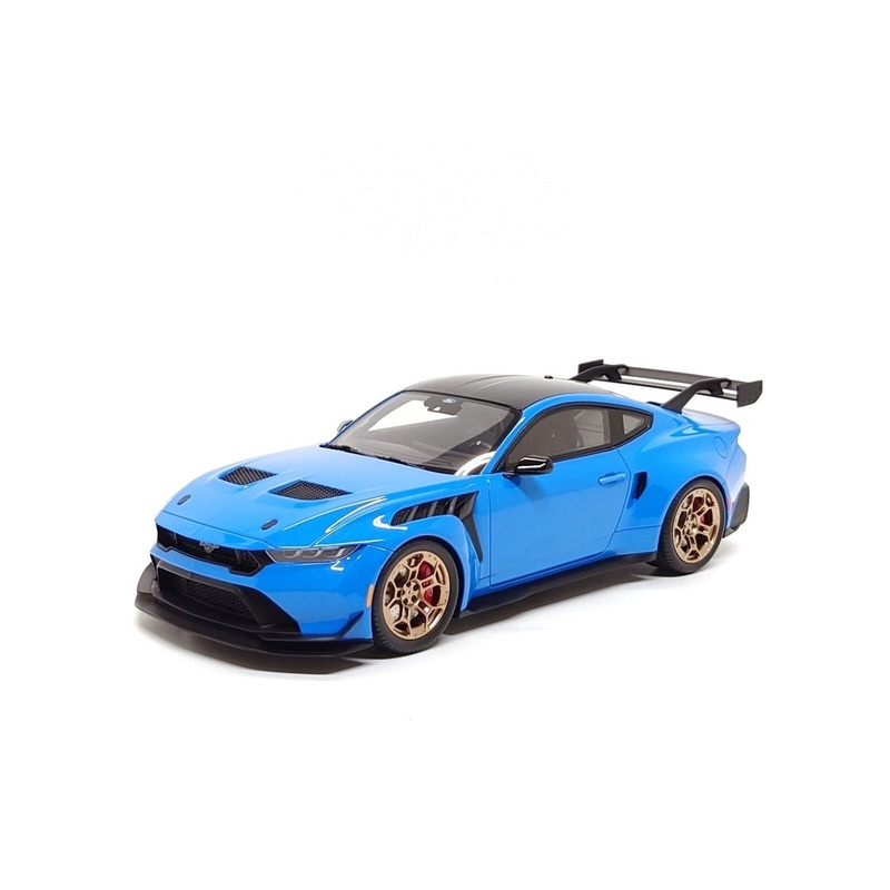GT Spirit 2024 Ford Mustang GTD Coupe Grabber Blue 1:18