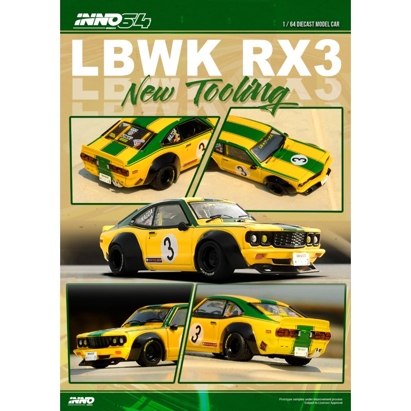 Inno64 1/64 LBWK MAZDA RX3 SAVANNA