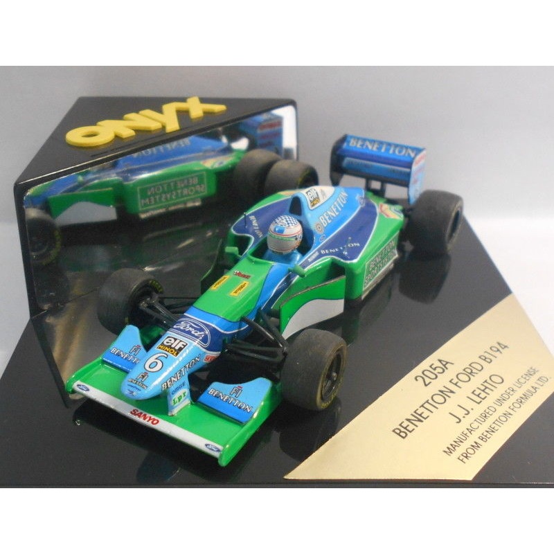 Onyx 1/43 Scale - 205A BENETTON FORD B194 J.J LETHO