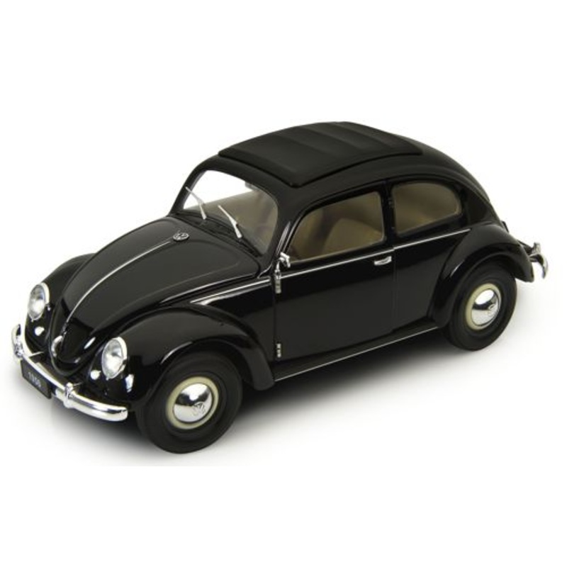 Welly Volkswagen Classic Beetle Black - 1:18 Scale
