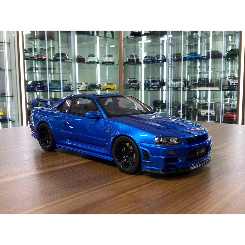 1/12 Resin Model OttO Nissan Skyline GT-R R34 Nismo Z-Tune 2005  Blue