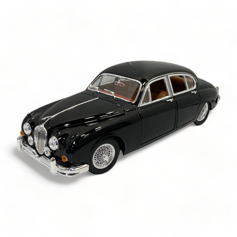 1/18 Diecast Bongo Jaguar Mark II  BLACK 1959 Scale Model Car