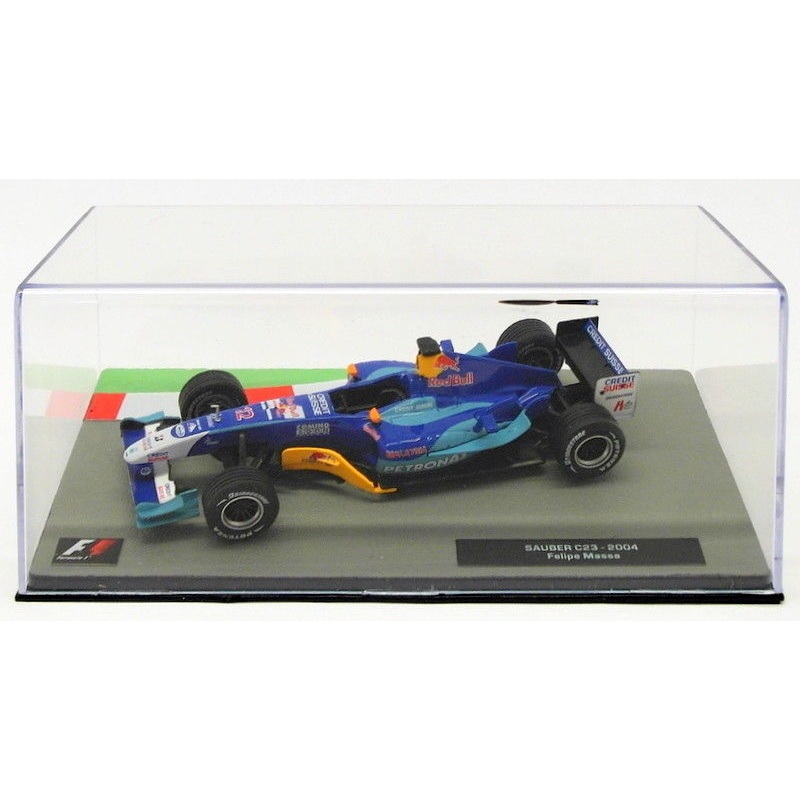 Altaya 1/43 Scale Model Car 27318B - F1 Sauber C23 2004 - Felipe Massa