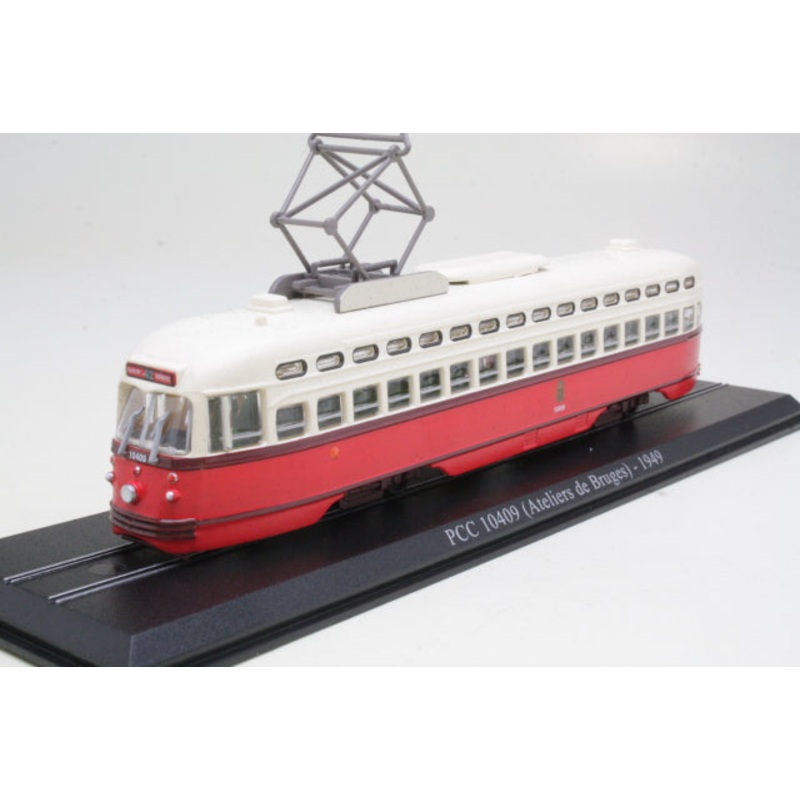 Atlas Trams PCC 10409 ( Ateliers de Bruges) - 1949 1:76 Scale