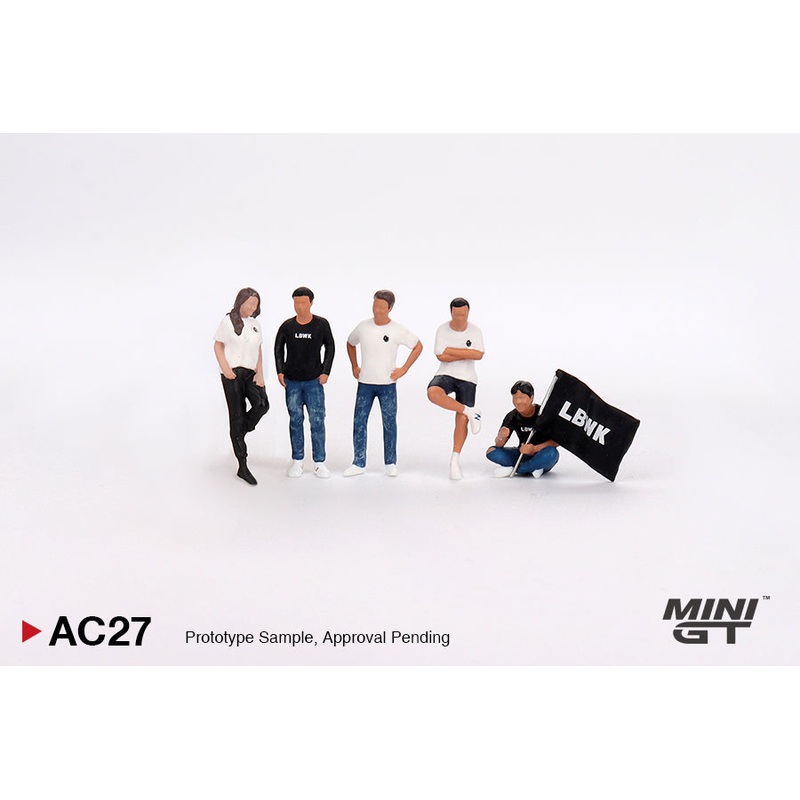 [ETA:  Jan 2024 ] Mini GT 1/64 Figurine Team Liberty Walk