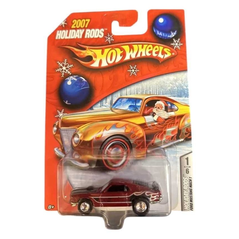 Exclusive Hotwheels 2007 Holiday Rods Ford Mustang Mach 1