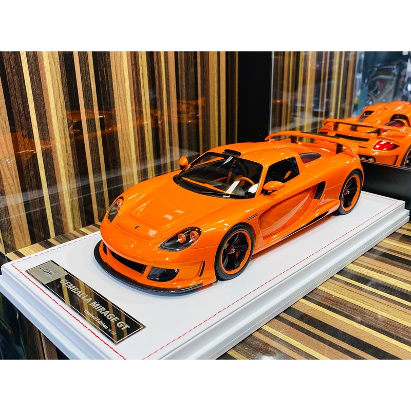 Exclusive IVY Models Gemballa MIRAGE GT Resin Model - Arancio Atlas (Orange) | Limited Edition