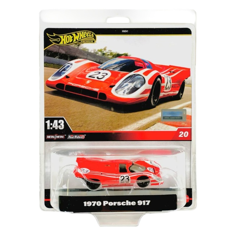 HotWheels 1970 Porsche 917 Imported Premium 1:43 Scale (With Protector)