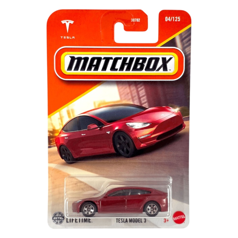 Matchbox Tesla Model 3 Imported Mainline 1:64 Scale