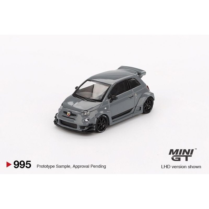 Mini GT 1/64 Abarth 595 LB-WORKS x Abas Works  Grey