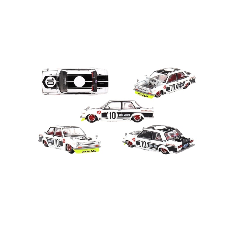 Mini GT Kaido House Datsun 510 Street Team XMM V1 1:64 Scale
