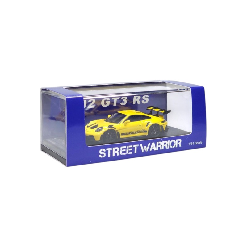 Street Warrior Porsche 992 GT3 RS Premium Diecast 1:64 Scale (With Acrylic Case)
