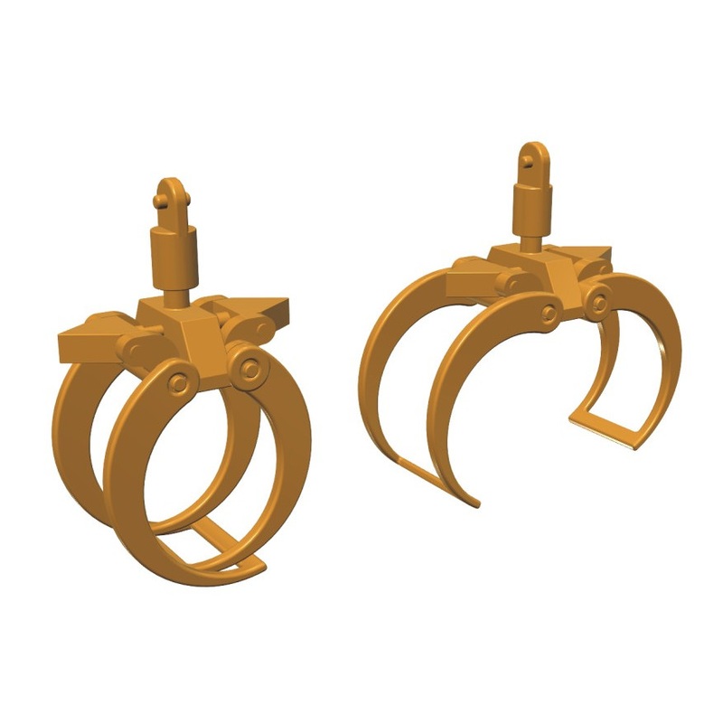Timber grab for loading crane type 1 kit