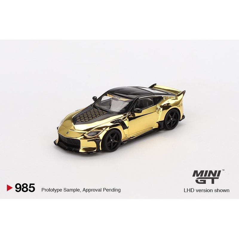 [ETA:  Aug 2025 ] Mini GT 1/64 Nissan Z VeilSide FZ400 Gold Chrome