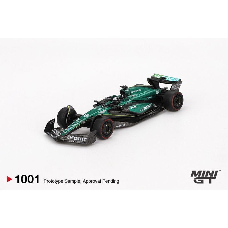 [ETA:  Nov 2025 ] Mini GT 1/64 Aston Martin AMR24 #18 Lance Stroll 2024 F1 2024 Bahrain GP