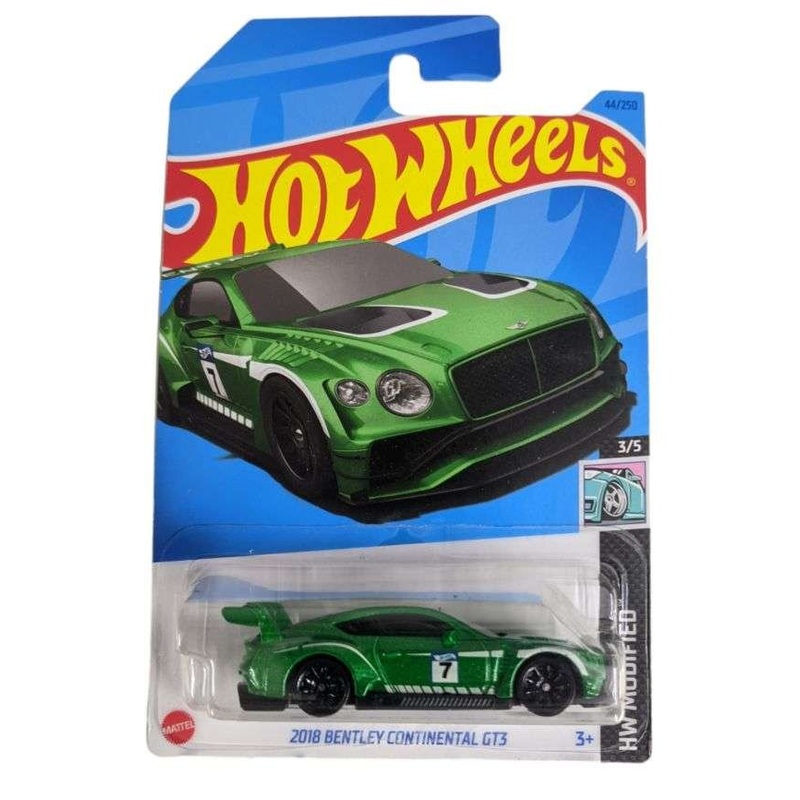 Hotwheels 2018 Bentley Continental Gt3