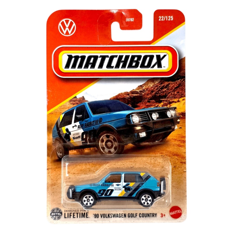 Matchbox 90 Volkswagen Golf Country Imported Mainline 1:64 Scale