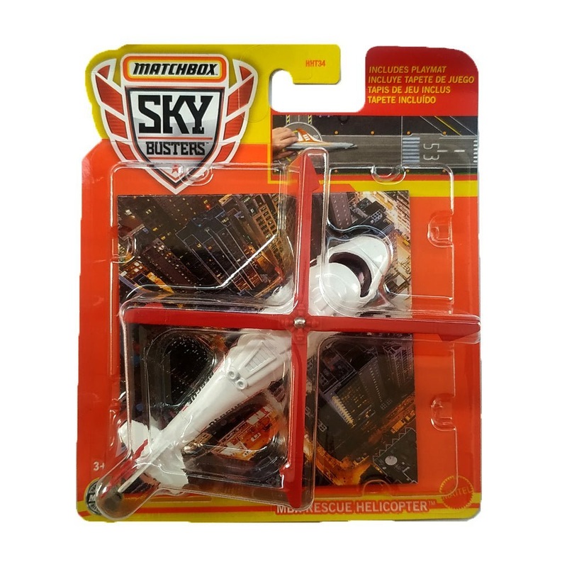 Matchbox Sky Busters MBX Rescue Helicopter
