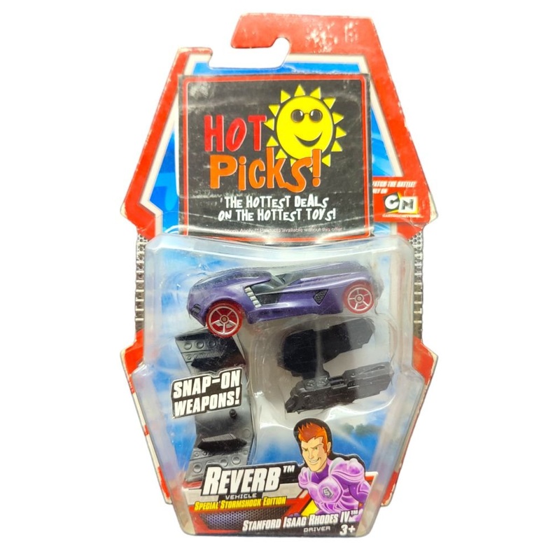 PRE-OWNED Hotwheels Battle Force 5 Reverb Vehicle