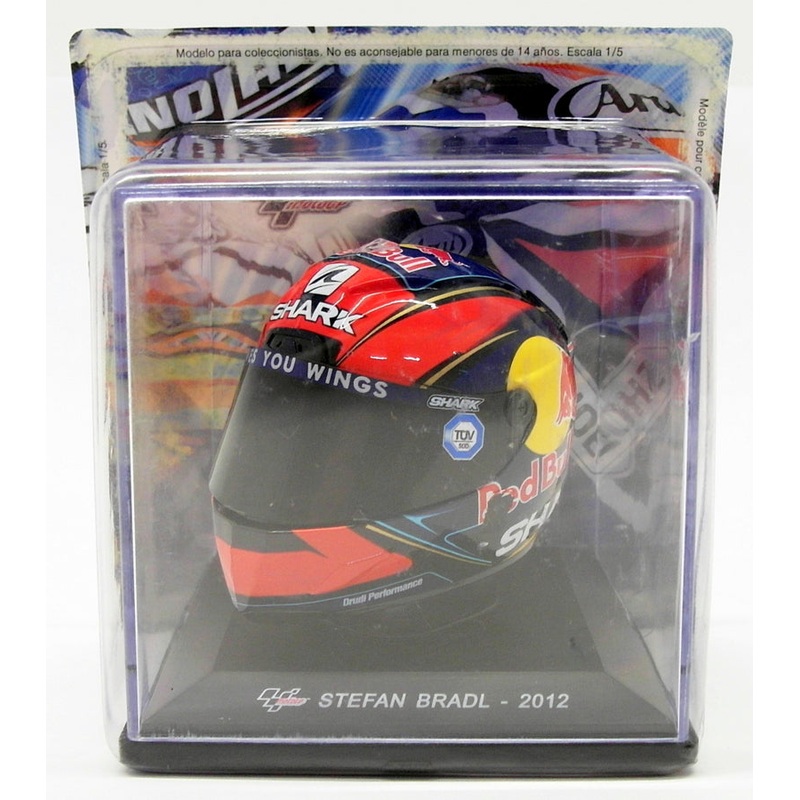 Altaya 1/5 Scale GC026 Model Helmet - MotoGP Stefan Bradl 2012