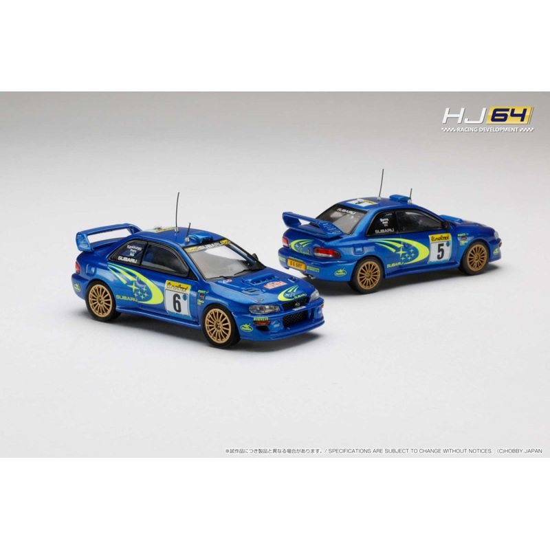 [ETA:  Feb 2026 ] Hobby Japan 1/64 SUBARU IMPREZA WRC 1999 MONTE CARLO