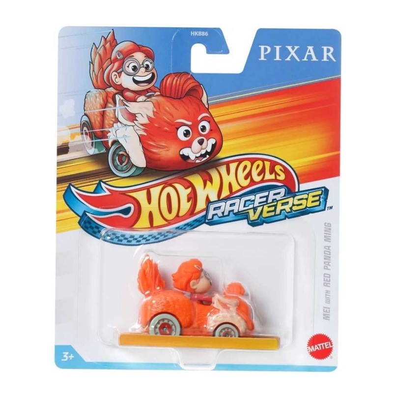 EXCLUSIVE Hotwheels Racer Verse MEI With Red Panda Ming