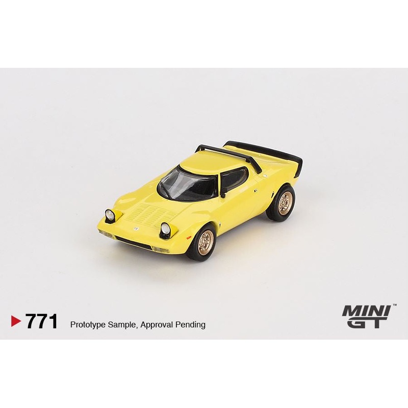 Mini GT 1/64 Lancia Stratos HF Stradale Giallo Fly