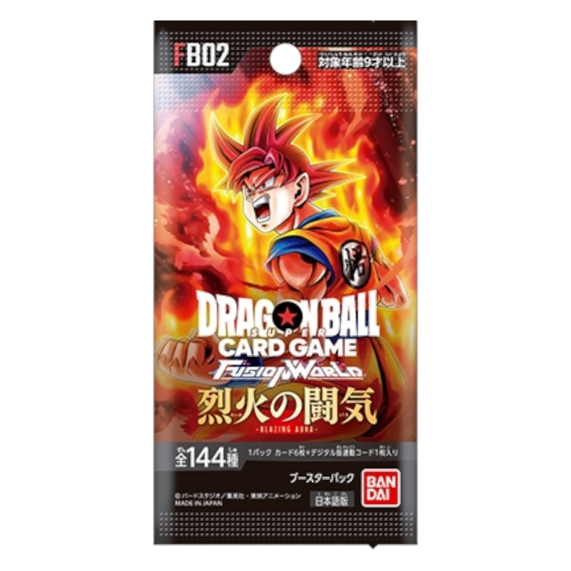 original ban dai Dragonball super card game
