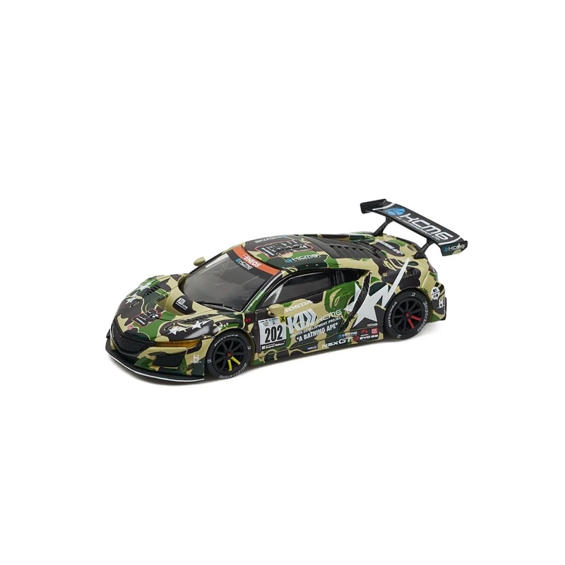 Pop Race 1/64 NSX GT3 Evo22 Green Bape Special