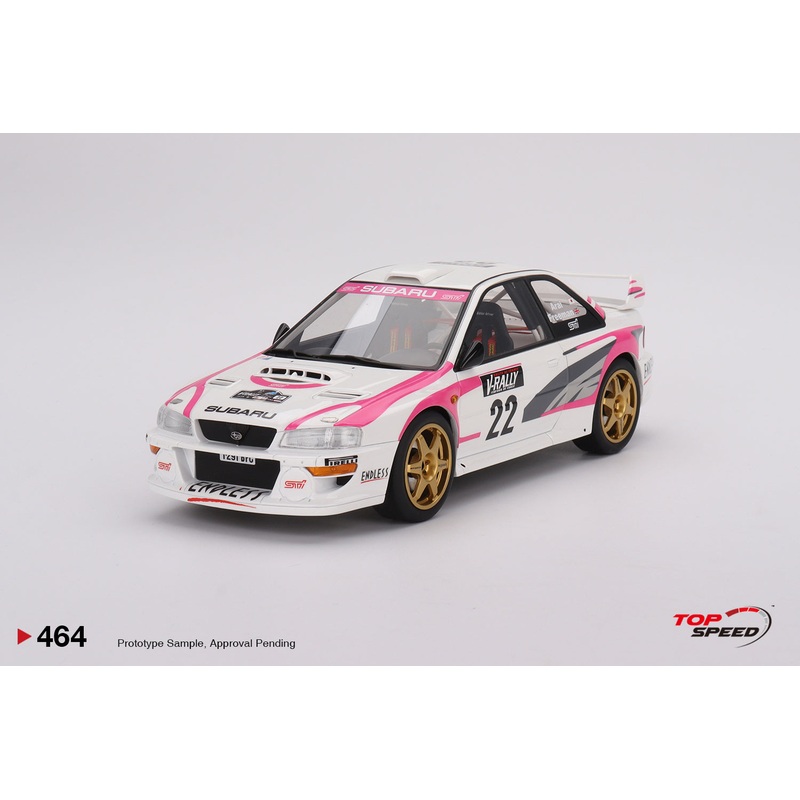 Topspeed 1:18 Subaru Impreza WRC98 1999 Rally Tour de Corse #22