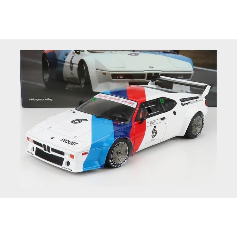 Werk83 BMW M1 WerkDesign No 6 Procar Series 1979 White Blue Red 1:18