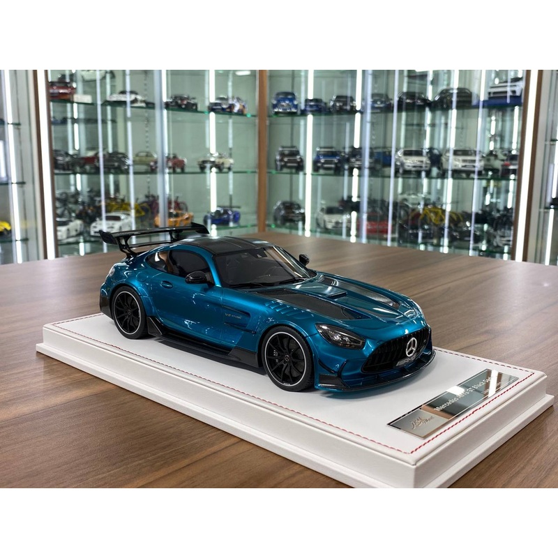 1/18 Resin Model - Mercedes AMG GT Black Series by IVY Model (Teal Blue Metallic)