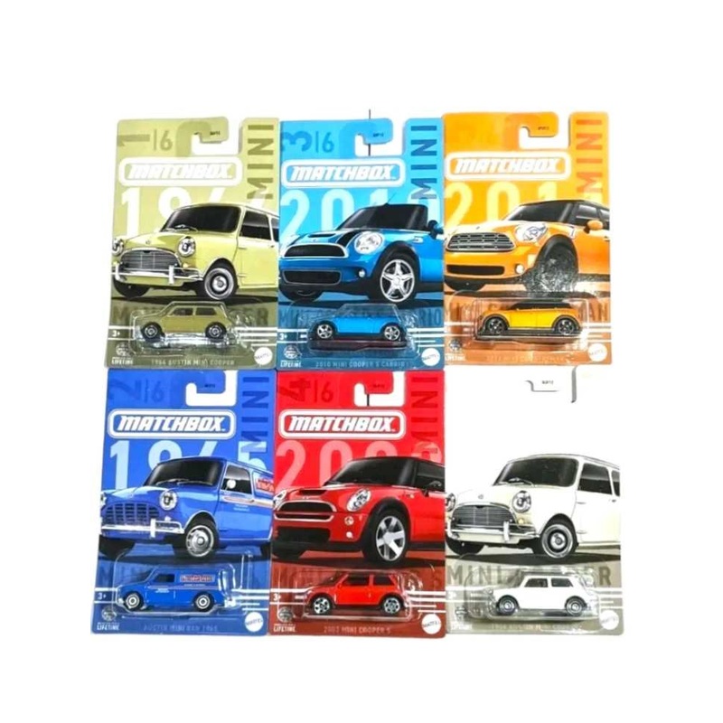 EXCLUSIVE Matchbox Mini Contryman set of 6