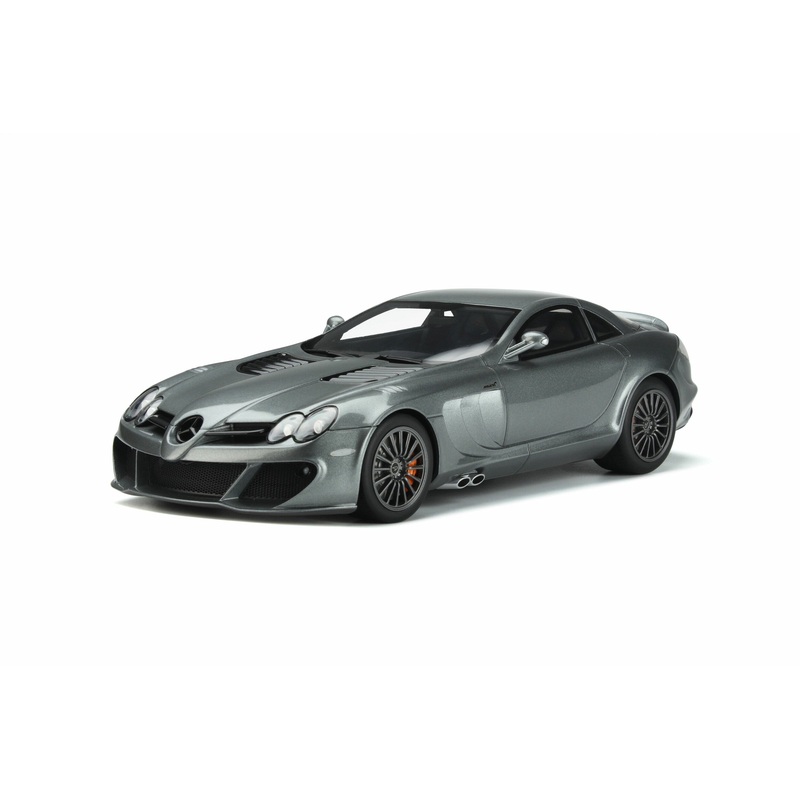 GT Spirit 2010 Mercedes Benz SLR MSO Edition Selenite Grey 1:18
