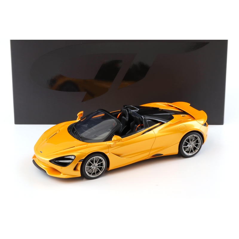GT Spirit 2024 Mclaren 750S Spyder Papaya Spark Orange 1:18