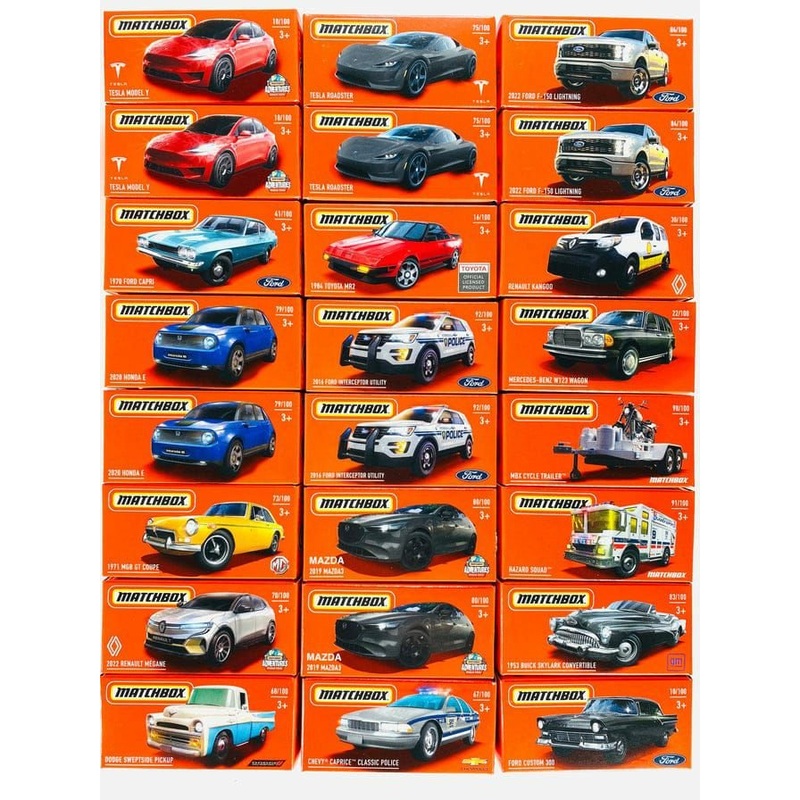 MATCHBOX DRIVE ADVENTURE (SET OF 24) A2