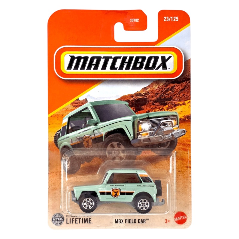 Matchbox MBX Field Car Imported Mainline 1:64 Scale
