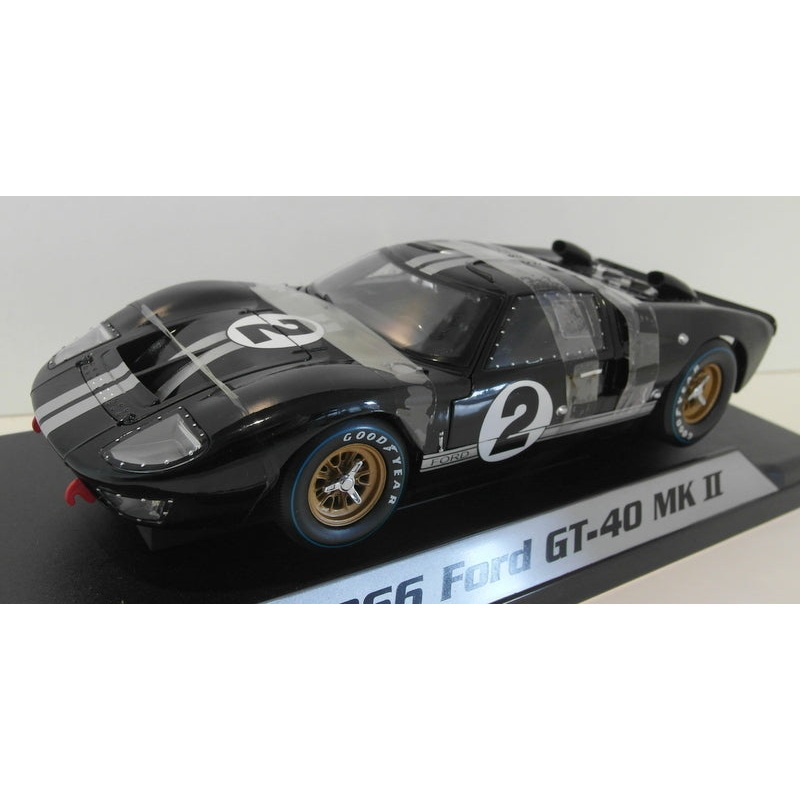 Shelby Collectibles 1/18 Scale Model Car 1408 - 1966 FORD GT40 MK2 Le Mans 66