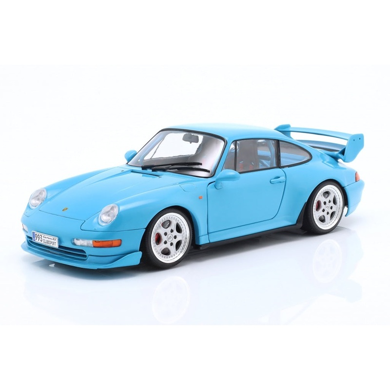Solido 1997 Porsche 911 (993) Clubsport Riviera Blue 1:18