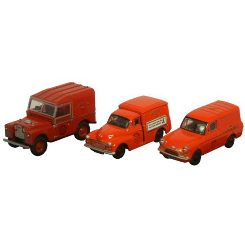 Triple Royal Mail - 1:76 Scale